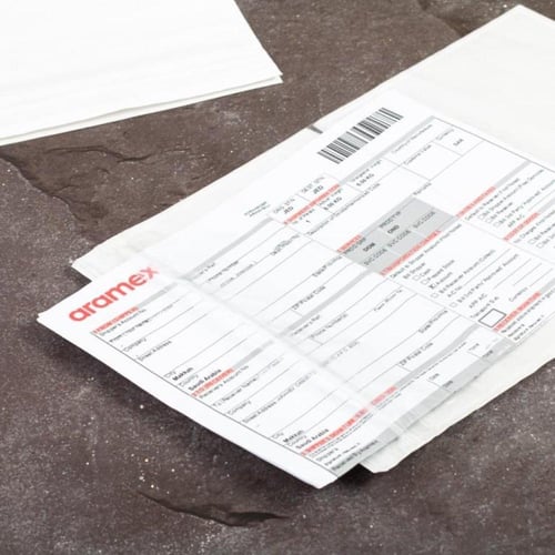 مجموعة (50) ويندو شفاف لاصق للشحن محكم الإغلاق -27...