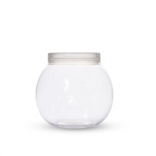 مجموعة (25) علب بلاستيك كروية بغطاء | 150 مل