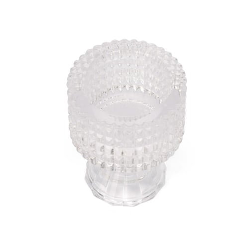 طبق تقديم زجاجي فاخر