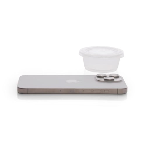 مجموعة (50) علب بلاستيك شفاف بغطاء للصوصات | 70مل