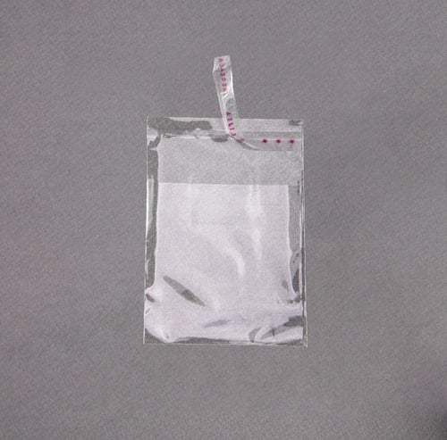 مجموعة(100)كيس بلاستيك شفاف بلاصق - 7×7سم