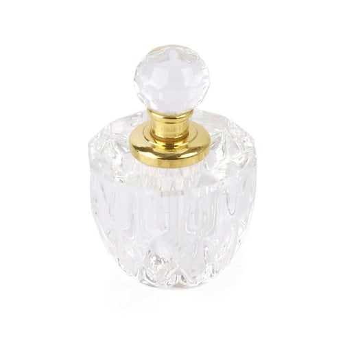 ربع تولة كريستال دائرية فارغة - (6) حبة | 4*2.7*7...