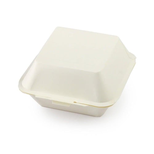 صندوق برجر أبيض- (25) حبة | 14.5*13.6*3.6 سم