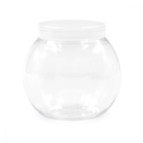 مجموعة (25) علب بلاستيك كروية بغطاء | 150 مل