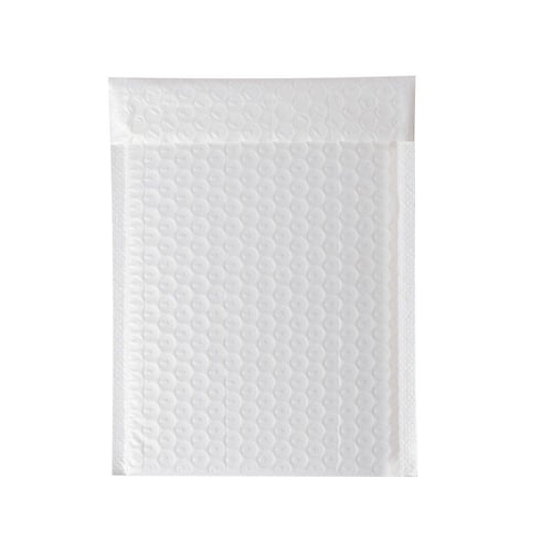 مجموعة (10) اظرف ابيض للطرود البريدية بفقاعات حماي...