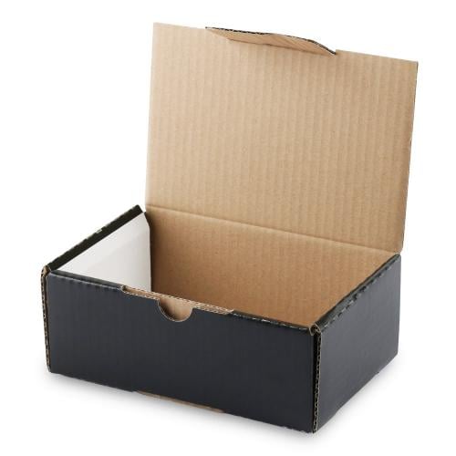 كرتون شحن لون أسود | 19.6*12.5*7.3 سم