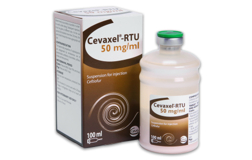 سيفاكسيل ار تي يو محلول للحقن بيطري (100مل) CEVAXE...