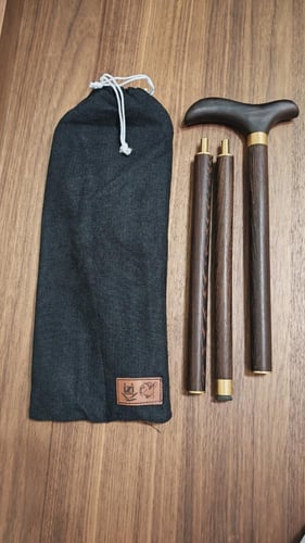 عصا خشب فاخر قابل للتجزئه