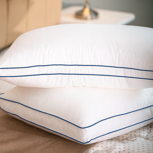 مخدة رويال هاي خطين 2000 جرام مقاس 50x90