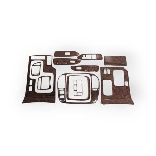 تخشيبة لاندكروزر 98 الى 2002 خشبي غامق لصق