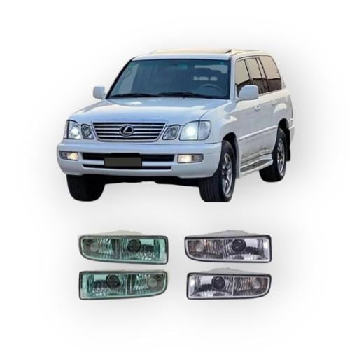 كشافات لكزس ( LX470 ) 2007 - 98 اخضر-فضي