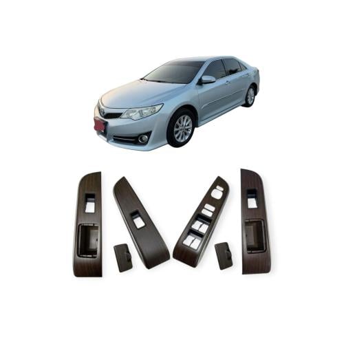 ديكور سوتش زجاج كامري 2012 - 2015 خشبي