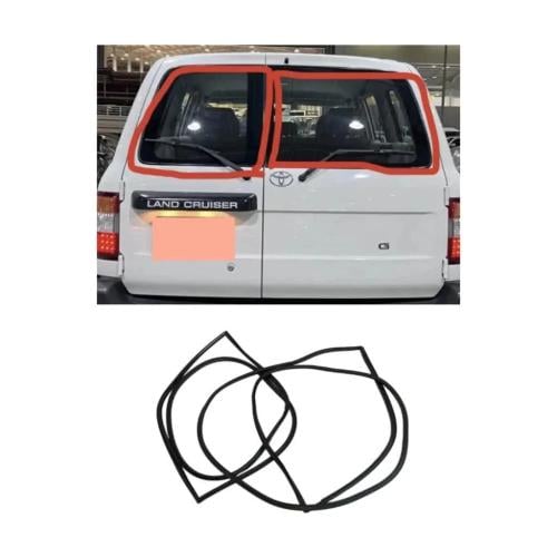 جلد زجاج خلفي لاندكروزر 98 - 2007 باب صفاق اصلي يم...