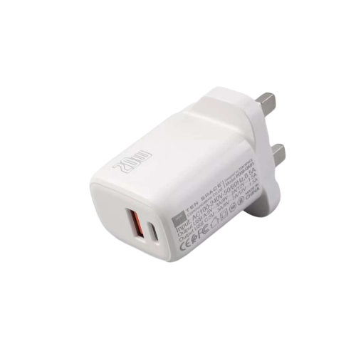 رأس شاحن منزلي QUICKCHARGE بقوة 20 واط من TEN SPAC...