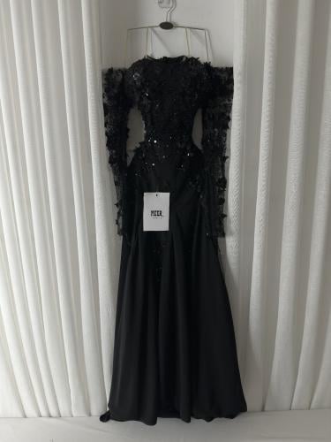 فستان سهرة اسود