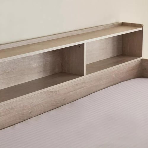 سرير طابقين فردي مع سرير سفلي قابل للانزلاق من دول...