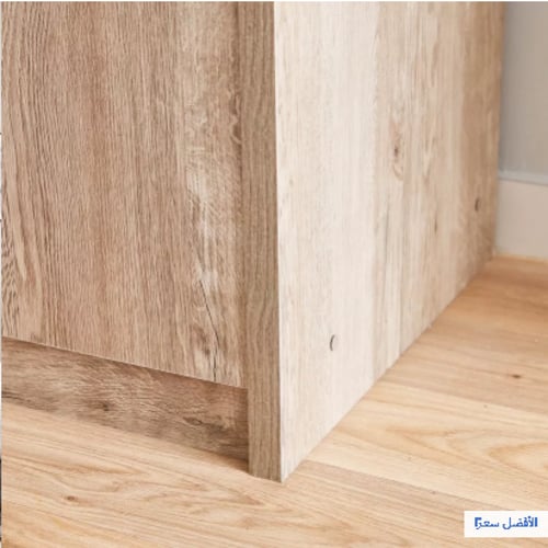 خزانة ملابس كيرفي 4 أبواب مع درجين ومرآتين – تصميم...