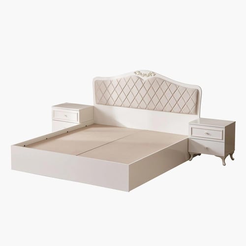 طقم غرفة نوم كينج 6 قطع من إليزابيث - 180x200 سم