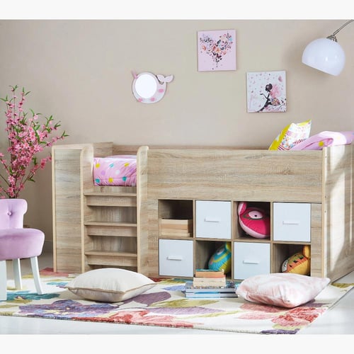 سرير فردي علوي بوحدة تخزين من كوبر كوستاجات - 90x1...