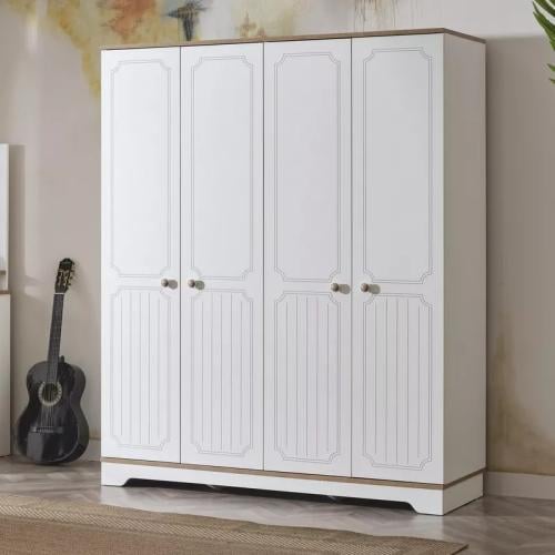 خزانة ملابس 4 أبواب من تورفيسّا