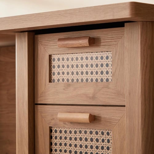 مكتب دراسة بباب واحد ودرج – تصميم أنيق من جاڤا