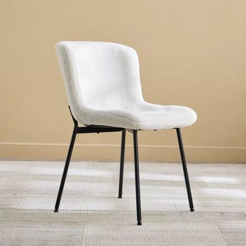 طقم طاولة سفرة مستديرة حجر ملبد 2 كراسي قماش بوكيل...