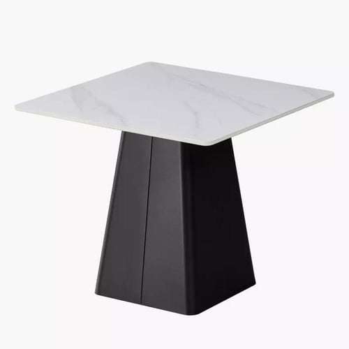 طقم طاولات قهوة إلفونا قطعتين سطح الحجر الملبد و ق...