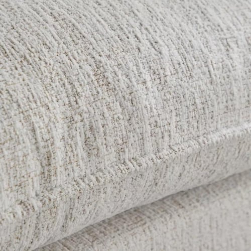 كنبة ريفيرا مقعدين مع وسادتين قماش بوكلية لون كريم...