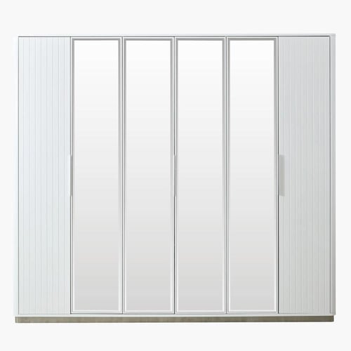 دولاب ملابس ريجينسي خشب 6 أبواب مع مرايا مقاس 214x...