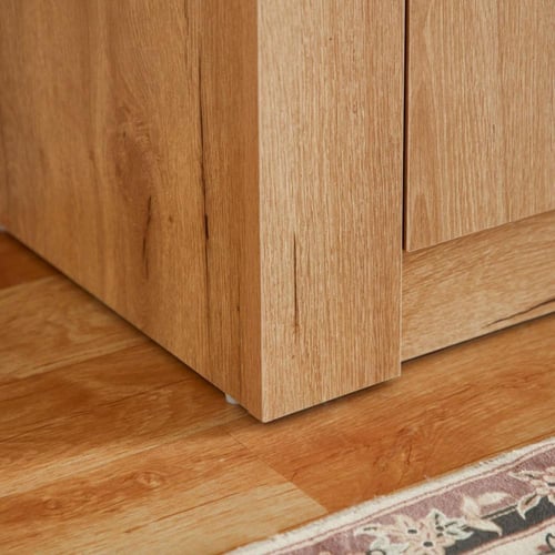 خزانة بوفيه جانبية بالي بـ3 أدراج وبابين لون حشبي...