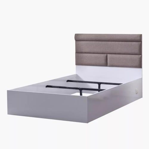 سرير توين ذكي بلوح رأسي منجد من كورفاني - 120x200...