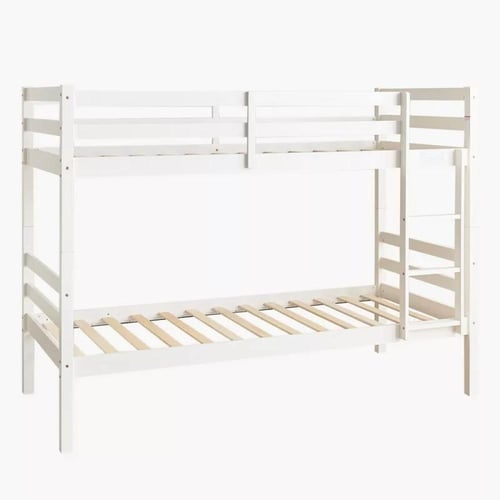 سرير أطفال أرلينا طابقين بأرجل عالية من خشب صلب اب...