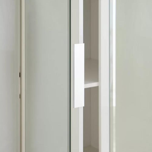 خزانة ملابس عالية اللمعان 6 أبواب و2 درج ومرآة من...