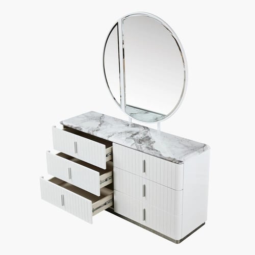 طقم غرفة نوم كينج 6 قطع من ريجنسي - 180x200 سم