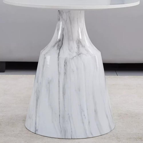 طقم طاولات قهوة كالڤينا بسطح حجر ملبّد 5 قطع و قاع...