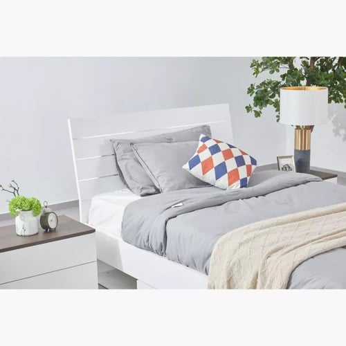 سرير مفرد بدرجين للتخزين من رالڤوراي- 120x200 سم