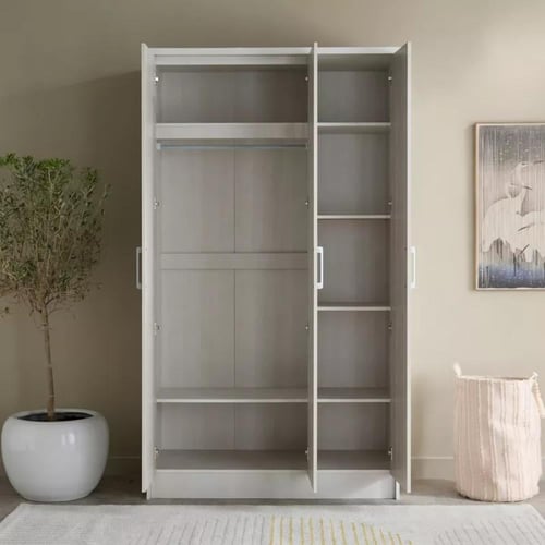 خزانة ملابس بـ 3-أبواب 5 رفوف من بيلفوريا