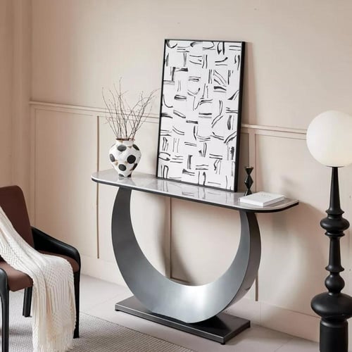 كونسول حجر متكلس تايتانيوم سفير