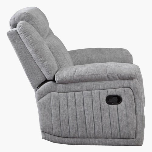 كنبة استرخاء مفرد جريفين لون رمادي مقاس 100x94x96س...