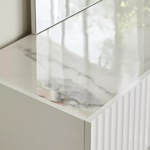 طقم غرفة نوم كينج الحجر الملبد 5 قطع من أليكسا- 18...