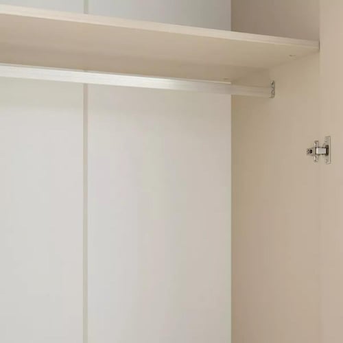 خزانة ملابس بـ4 أبواب مع مرآة من ميرلورا