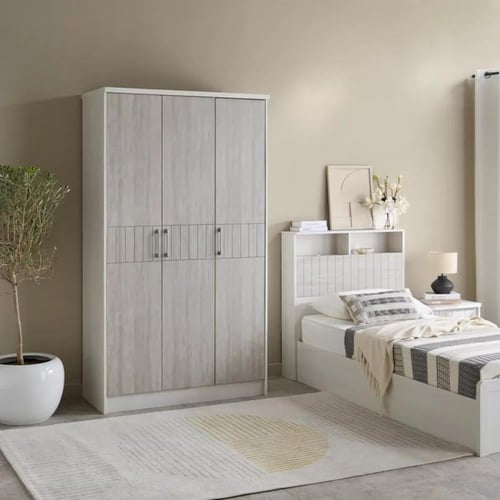 خزانة ملابس بـ 3-أبواب 5 رفوف من بيلفوريا