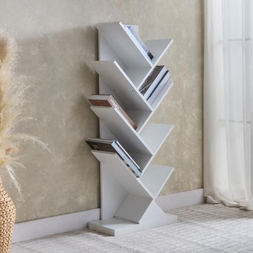 خزانة كتب 8 رفوف من كاسبر – متينة بتشطيب عصري