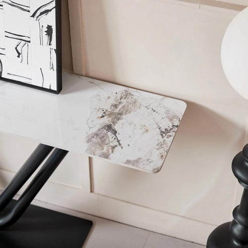 طاولة كونسول من الحجر الملبد من هوبر