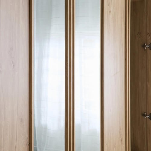 دولاب ملابس داينستي خشب بـ 6 أبواب و 2 أدراج و مرا...