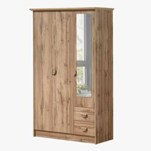 خزانة ملابس بـ 3 أبواب ودرجين ومرآة من تيرنوڤيا