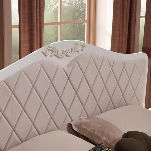 طقم غرفة نوم كينج 6 قطع من إليزابيث - 180x200 سم