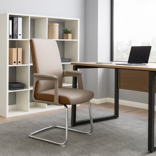 كرسي مكتبي استقبال ثابت - كاما