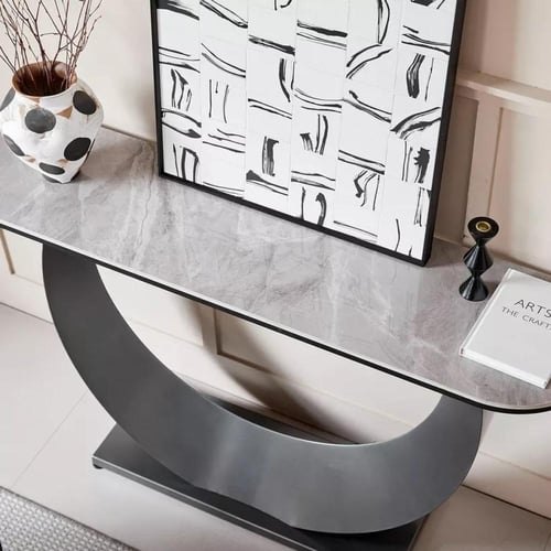 كونسول حجر متكلس تايتانيوم سفير