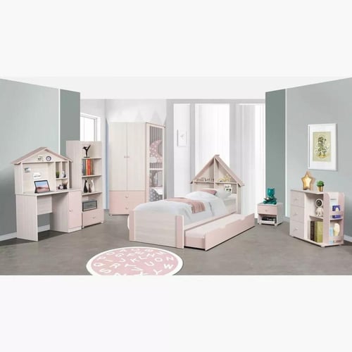 خزانة ملابس بـ3 أبواب ودرجين مع مرآة من كارڤيليا